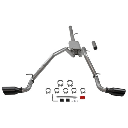 Flow Fx Cat-Back Exhaust System Fits 2011-2018 GM 1500 6.2-Liter Cat-Back, Dual Side Exit, Stainless Steel Exhaust System Flowmaster