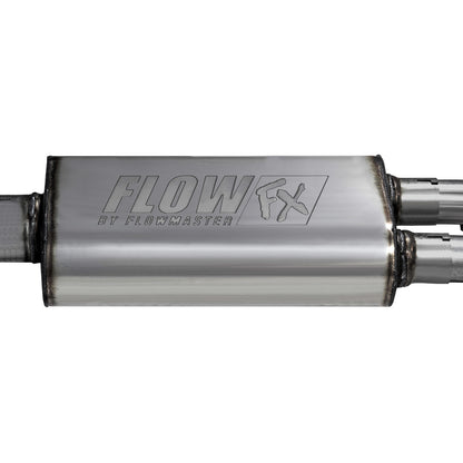 Flow Fx Cat-Back Exhaust System Fits 2011-2018 GM 1500 6.2-Liter Cat-Back, Dual Side Exit, Stainless Steel Exhaust System Flowmaster