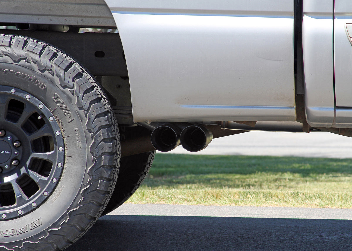 Flow Fx Cat-Back Exhaust System Fits 1999-2006 GM 1500 (2007 1500 Classic) 4.3, 4.8, 5.3-Liter, Flow Fx Cat-Back, Dual Same Side Out Exit, Stainless Steel Exhaust System Flowmaster