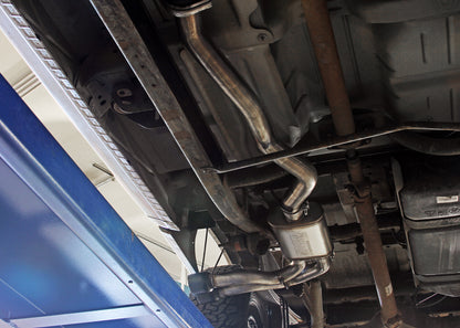 Flow Fx Cat-Back Exhaust System Fits 1999-2006 GM 1500 (2007 1500 Classic) 4.3, 4.8, 5.3-Liter, Flow Fx Cat-Back, Dual Same Side Out Exit, Stainless Steel Exhaust System Flowmaster