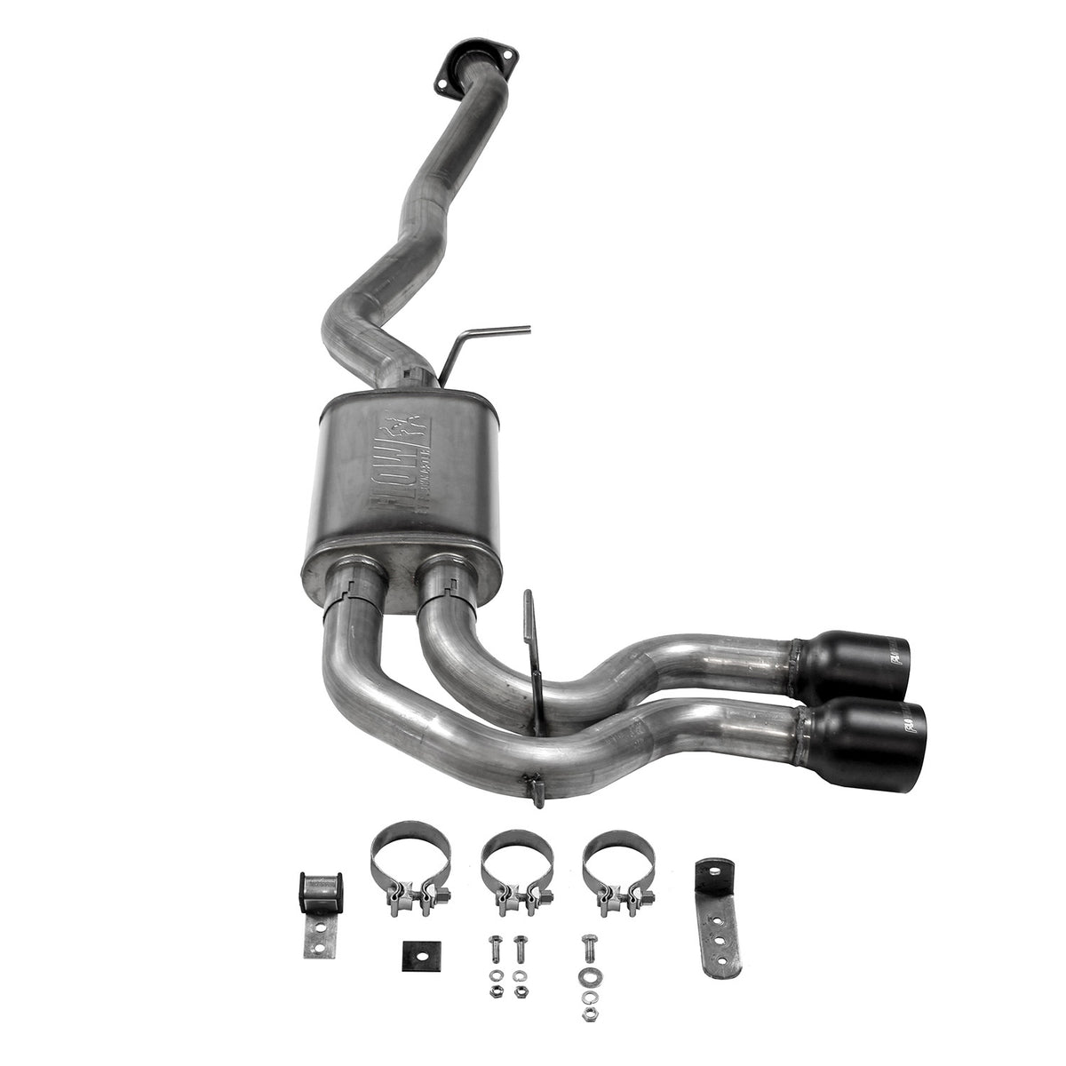 Flow Fx Cat-Back Exhaust System Fits 1999-2006 GM 1500 (2007 1500 Classic) 4.3, 4.8, 5.3-Liter, Flow Fx Cat-Back, Dual Same Side Out Exit, Stainless Steel Exhaust System Flowmaster