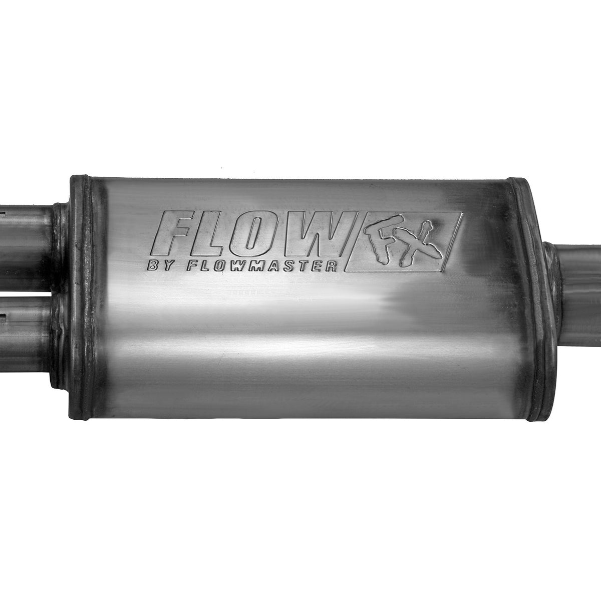 Flow Fx Cat-Back Exhaust System Fits 1999-2006 GM 1500 (2007 1500 Classic) 4.3, 4.8, 5.3-Liter, Flow Fx Cat-Back, Dual Same Side Out Exit, Stainless Steel Exhaust System Flowmaster