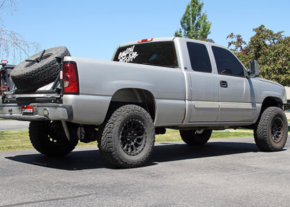 Flow Fx Cat-Back Exhaust System Fits 1999-2006 GM 1500 (2007 1500 Classic) 4.3, 4.8, 5.3-Liter, Flow Fx Cat-Back, Dual Same Side Out Exit, Stainless Steel Exhaust System Flowmaster