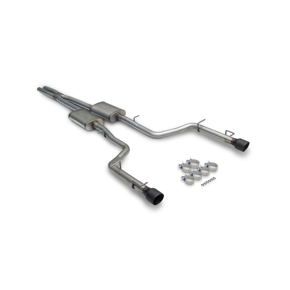 Flow Fx Cat-Back Exhaust System Fits 2015-2023 Dodge Charger Pursuit/Enforcer/Gt/Gt Plus 3.6L, Cat-Back, Dual Rear Exit, Flow Fx Stainless Steel Exhaust System Flowmaster
