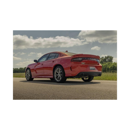 Flow Fx Cat-Back Exhaust System Fits 2015-2023 Dodge Charger Pursuit/Enforcer/Gt/Gt Plus 3.6L, Cat-Back, Dual Rear Exit, Flow Fx Stainless Steel Exhaust System Flowmaster