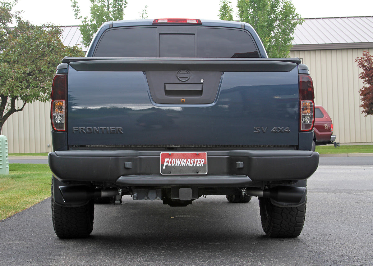 Flow Fx Cat-Back Exhaust System Fits 2005-2019 Nissan Frontier 4.0-Liter Cat-Back, Dual Side Exit, Stainless Steel Exhaust System Flowmaster