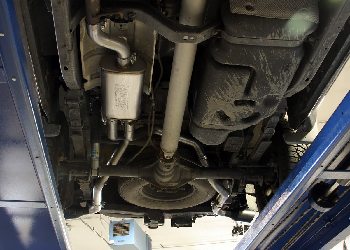 Flow Fx Cat-Back Exhaust System Fits 2005-2019 Nissan Frontier 4.0-Liter Cat-Back, Dual Side Exit, Stainless Steel Exhaust System Flowmaster