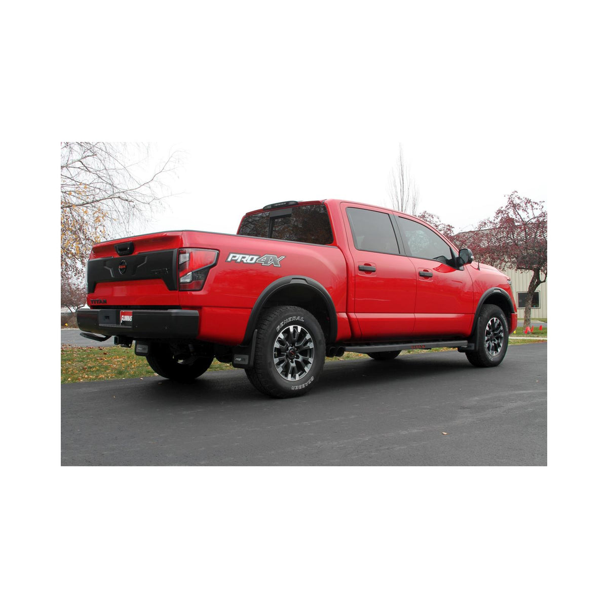 Flow Fx Cat-Back Exhaust System Fits 2017-2024 Nissan Titan 5.6-Liter, Flowfx Cat-Back, Dual Same Side Out Exit, Stainless Steel Exhaust System Flowmaster