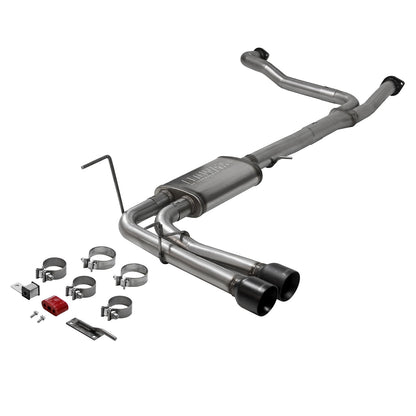 Flow Fx Cat-Back Exhaust System Fits 2017-2024 Nissan Titan 5.6-Liter, Flowfx Cat-Back, Dual Same Side Out Exit, Stainless Steel Exhaust System Flowmaster