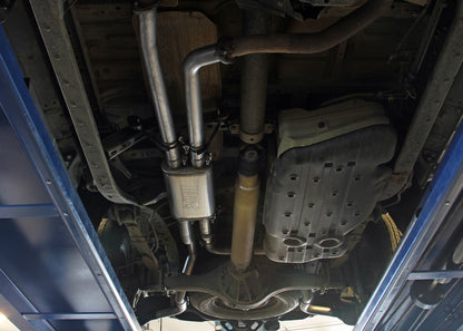 Flow Fx Cat-Back Exhaust System Fits 2007-2009 Toyota Tundra With 5.7-Liter V8, Flow Fx Cat-Back, Dual Side Exit, Stainless Steel Exhaust System Flowmaster