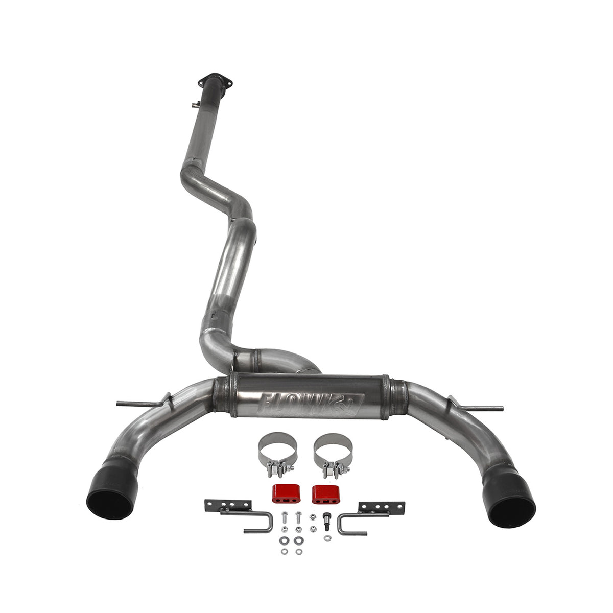 Flow Fx Cat-Back Exhaust System Fits 2021-2025 Ford Bronco 2.3L/2.7L, Flow Fx Cat-Back, Dual Exit, 4 Door Models Flowmaster