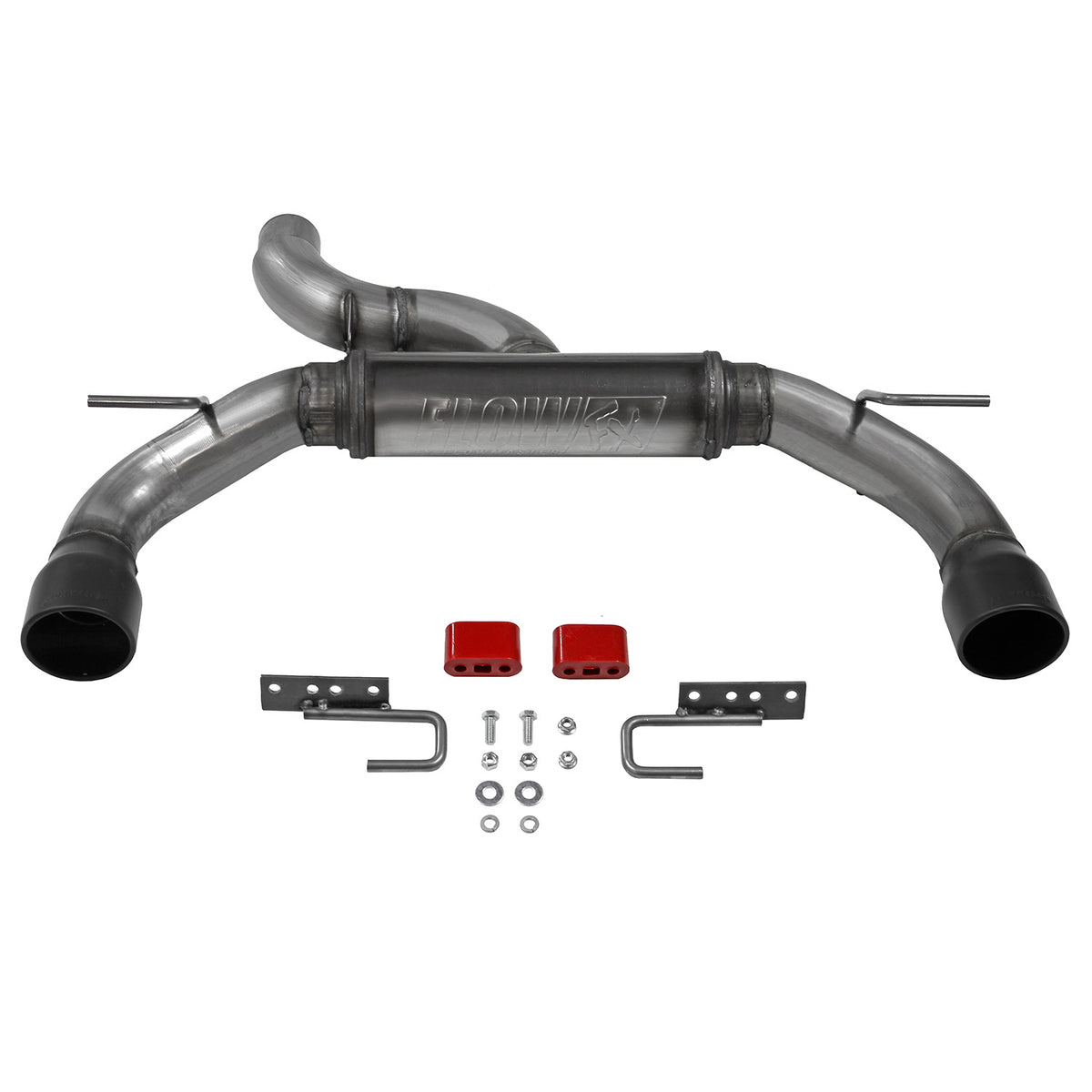 Flow Fx Axle-Back Exhaust System Fits 2021-2025 Ford Bronco 2.3L/2.7L, Flow Fx Axle-Back, Dual Exit Flowmaster