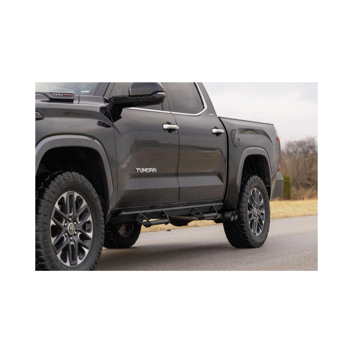 Flow Fx Cat-Back Exhaust System Fits 2022-2025 Toyota Tundra 3.4-Liter, Cat-Back, Dual Same Side Exit, Stainless Steel Exhaust System Flowmaster
