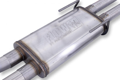 Flow Fx Cat-Back Exhaust System Fits 2022-2025 Toyota Tundra 3.4-Liter, Cat-Back, Dual Same Side Exit, Stainless Steel Exhaust System Flowmaster