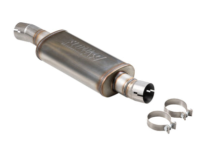 Flow Fx Direct Fit Muffler Fits 20-26 GM 2500Hd/3500Hd 6.6L Gas Engine Ffx Direct Fit Muffler Exhaust System, 409 Stainless Steel Flowmaster