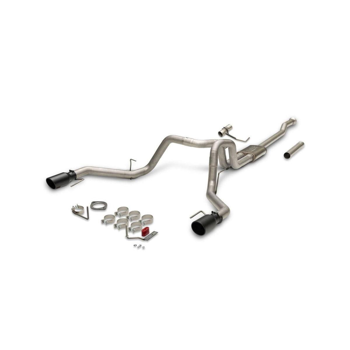 Flow Fx Cat-Back Exhaust System Fits 2021-2025 Ford F-150 With 2.7, 3.5, 5.0-Liter And Powerboost Engines With Factory Dual Tailpipes Flowmaster