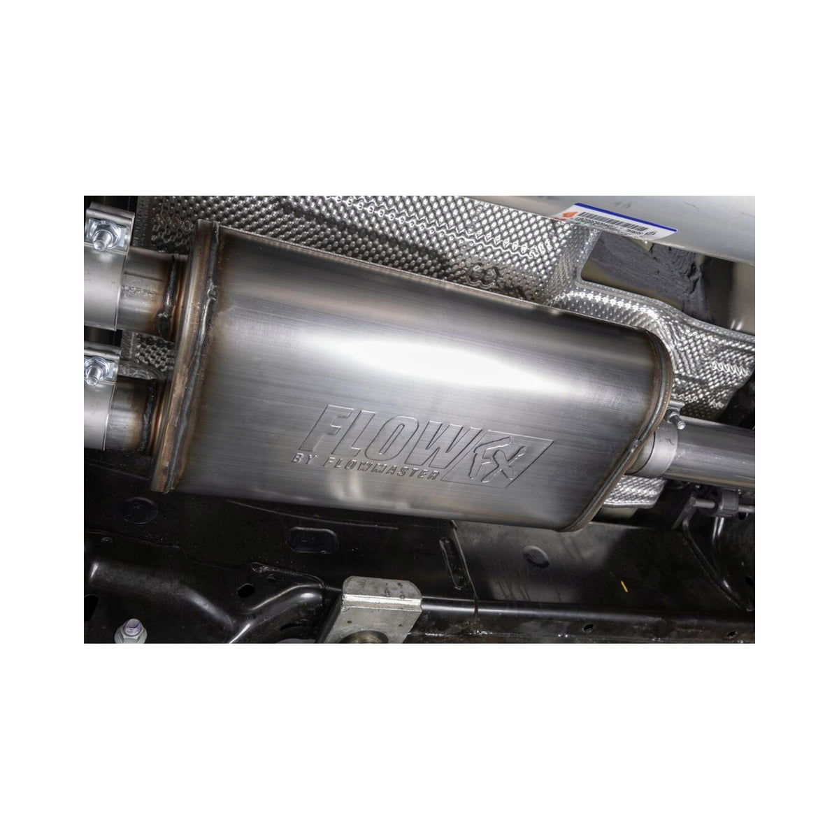 Flow Fx Cat-Back Exhaust System Fits 2024-2025 Toyota Tacoma 2.4-Liter, All Wheelbases, Flowfx Dual Out Same Side Cat-Back Exhaust System, Stainless Steel – Moderate Sound Flowmaster