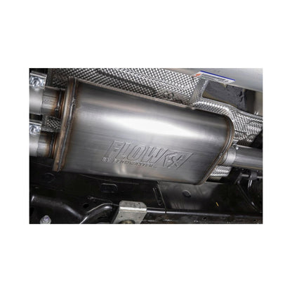 Flow Fx Cat-Back Exhaust System Fits 2024-2025 Toyota Tacoma 2.4-Liter, All Wheelbases, Flowfx Dual Out Same Side Cat-Back Exhaust System, Stainless Steel – Moderate Sound Flowmaster