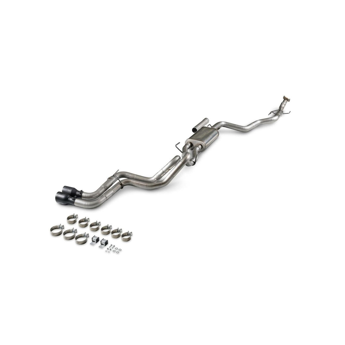 Flow Fx Cat-Back Exhaust System Fits 2024-2025 Toyota Tacoma 2.4-Liter, All Wheelbases, Flowfx Dual Out Same Side Cat-Back Exhaust System, Stainless Steel – Moderate Sound Flowmaster
