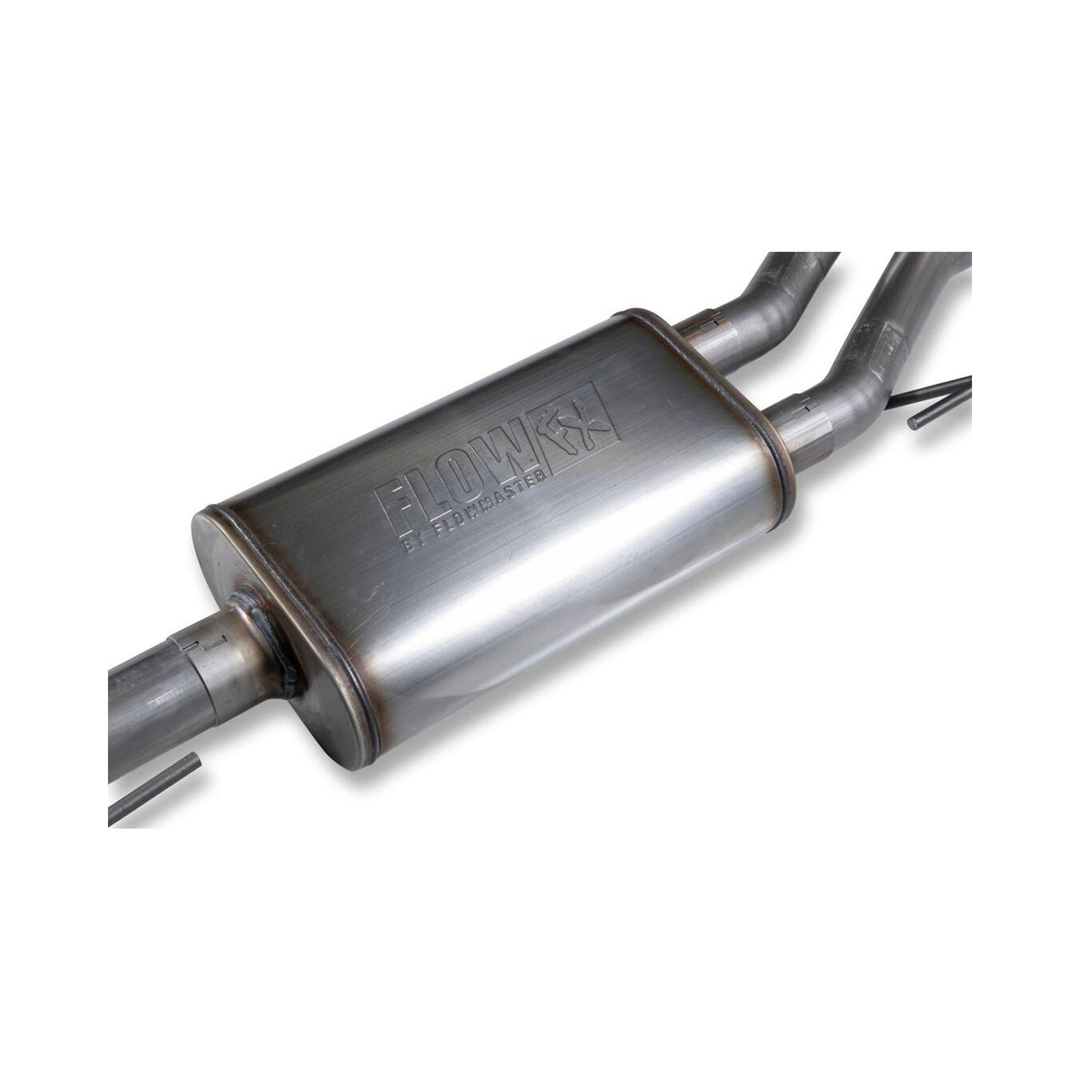 Flow Fx Cat-Back Exhaust System Fits 2024-2025 Toyota Tacoma 2.4-Liter, All Wheelbases, Flowfx Dual Out Same Side Cat-Back Exhaust System, Stainless Steel – Moderate Sound Flowmaster