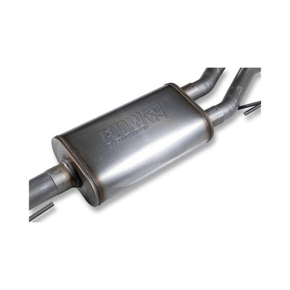 Flow Fx Cat-Back Exhaust System Fits 2024-2025 Toyota Tacoma 2.4-Liter, All Wheelbases, Flowfx Dual Out Same Side Cat-Back Exhaust System, Stainless Steel – Moderate Sound Flowmaster