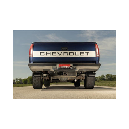 Flow Fx Cat-Back Exhaust System Fits 1994-1995 GM 1500/2500 Ld Trucks With 5.0/5.7-Liter, Dual Side Exit, Stainless Steel Exhaust System Flowmaster