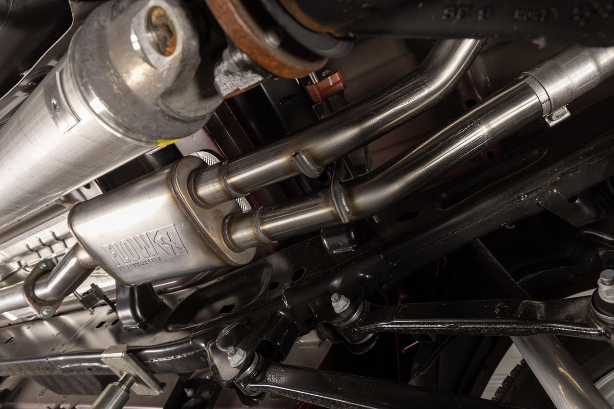 Flow Fx Direct Fit Muffler Fits 2025 2026 Ram 1500 3.0L Standard Output, Flowfx Direct-Fit Muffler Exhaust System, 409 Stainless Steel Flowmaster