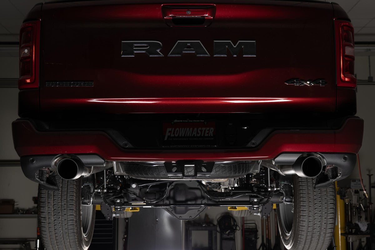 Flow Fx Cat-Back Exhaust System Fits 2025 2026 Ram 1500 3.0L Standard And High Output, Flowfx Cat-Back 409 Stainless Steel Flowmaster