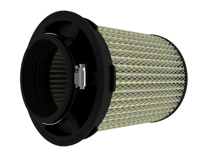 Momentum Intake Replacement Air Filter w/ Pro Guard 7 Media 4 Inch F x 6-1/2 Inch B x 6-1/2 Inch T (Inverted) x 8 Inch H aFe Power