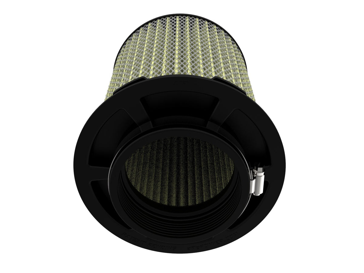 Momentum Intake Replacement Air Filter w/ Pro Guard 7 Media 4 Inch F x 6-1/2 Inch B x 6-1/2 Inch T (Inverted) x 8 Inch H aFe Power