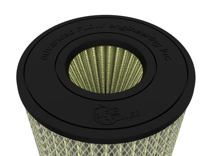 Momentum Intake Replacement Air Filter w/ Pro Guard 7 Media 4 Inch F x 6-1/2 Inch B x 6-1/2 Inch T (Inverted) x 8 Inch H aFe Power