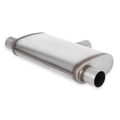 Flow Fx Muffler Flow Fx Muffler 2.5 In/Out Oval Body Transverse Moderate Sound Stainless Steel Flowmaster