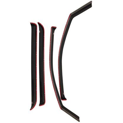 Westin 2000-2005 Ford Excursion In-Channel Wind Deflector 4pc - Smoke