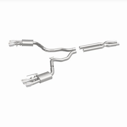 MagnaFlow SYS Cat-Back 2018 Ford Mustang GT 5.0L Competition Dual Exit Polished 4in Tips