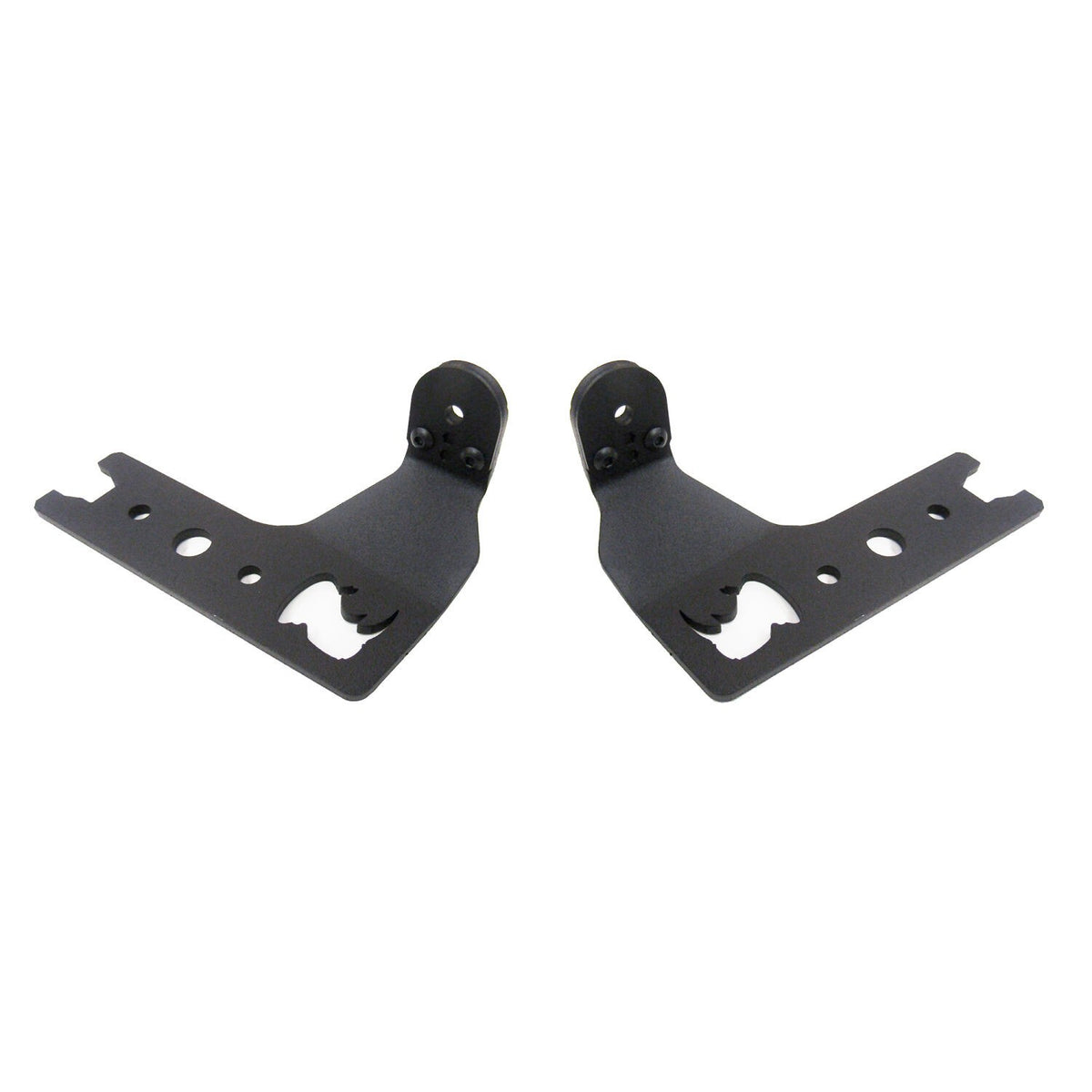 XE Center Hood Light Mount for a 10 Inch Double Row LED Bar Textured Black 2018-2026 Jeep Wrangler JL 2020-2025 Jeep Gladiator Go Rhino