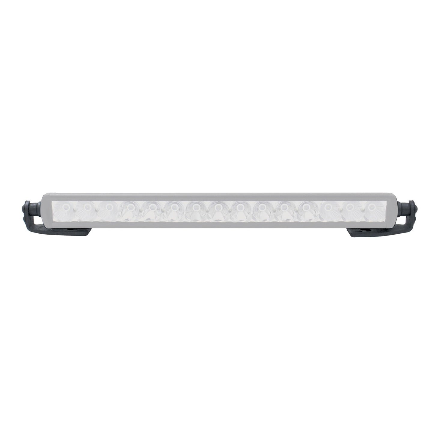 XE Center Hood Light Mount for a 20 Inch Single Row LED Bar Textured Black 2018-2026 Jeep Wrangler JL 2020-2025 Jeep Gladiator Go Rhino