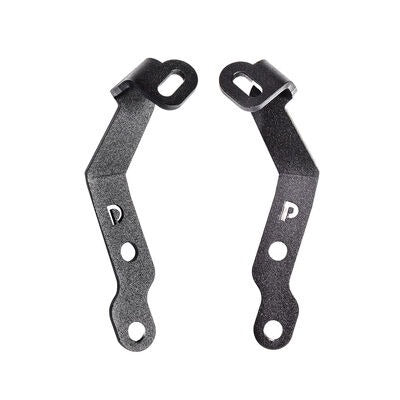 XE Hood Hinge Light Mounts Textured Black 2014-2026 Mercedes-Benz Sprinter 2500 Go Rhino