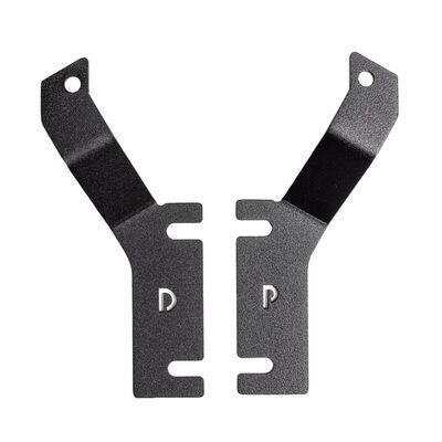 XE Hood Hinge Light Mounts Textured Black 2016-2024 Nissan TITAN XD 2017-2024 Nissan TITAN Go Rhino
