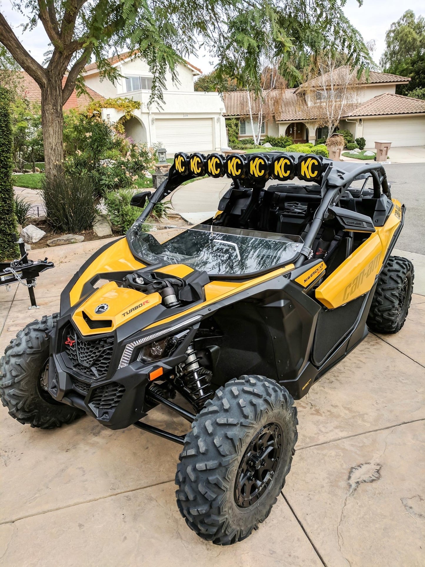 Bracket/Mount Set 45 Inch Overhead CAN-Am KC HiLiTES