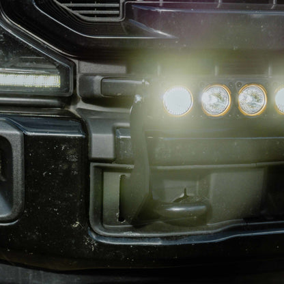 Flex Era 40 Inch LED Light Bar Mnt Front Bumper 2011-2016 Ford Super Duty KC HiLiTES