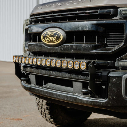 Flex Era 40 Inch LED Light Bar Mnt Front Bumper 2011-2016 Ford Super Duty KC HiLiTES