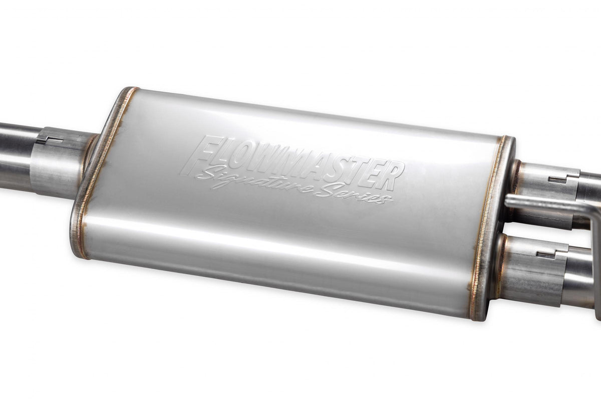 Signature Series Exhaust System Fits 2009-2024 (Classic Body) Ram 1500 5.7L, 2009-2013 4.7L, Factory Dual Exhaust, 304 Stainless Steel Exhaust Flowmaster