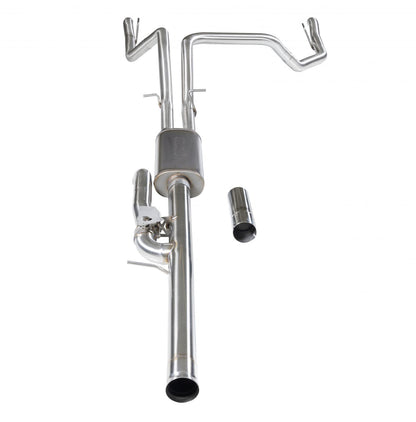 Signature Series Cat-Back Exhaust System Fits 2024-2026 GM 1500 6.2-Liter, Signature Series Cat-Back Exhaust System, With Active Valve, 304 Stainless Steel Flowmaster