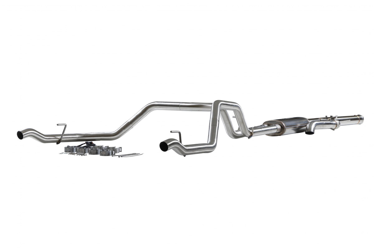 Signature Series Cat-Back Exhaust System Fits 2024-2026 GM 1500 6.2-Liter, Signature Series Cat-Back Exhaust System, With Active Valve, 304 Stainless Steel Flowmaster