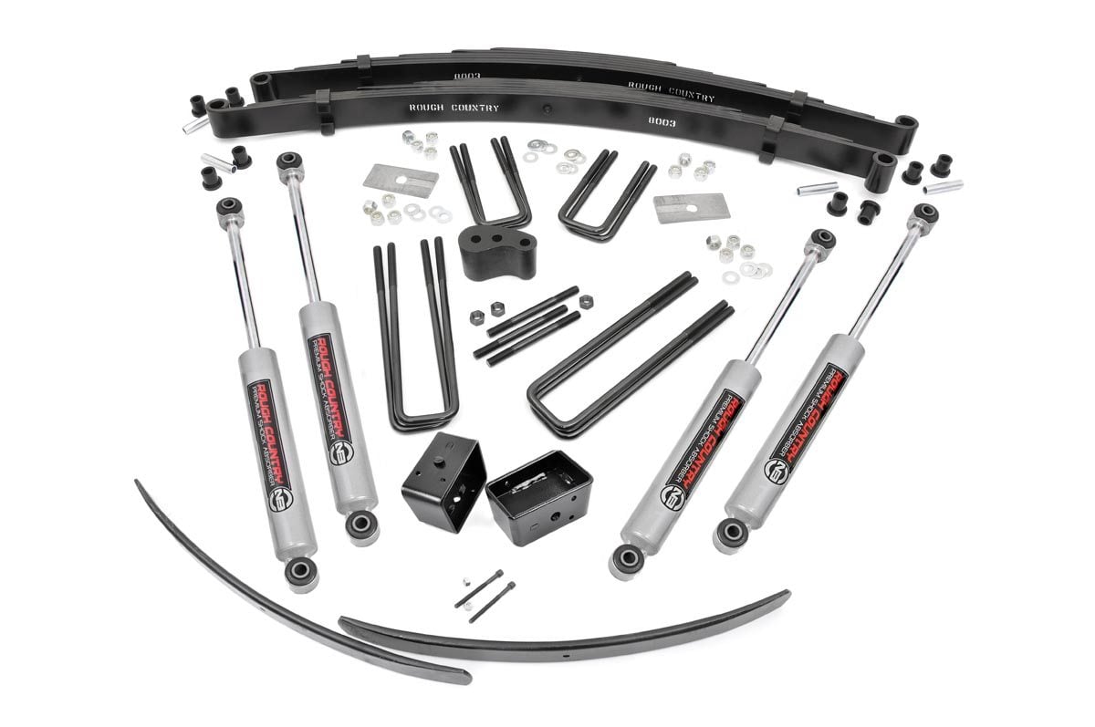 4 Inch Lift Kit | Rear Blocks | Dodge/Plymouth Ramcharger (78-93)/Trailduster (78-81) 