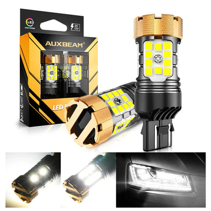 For 2013-2019 GMC Acadia Halogen 9012 LED Headlight Bulbs