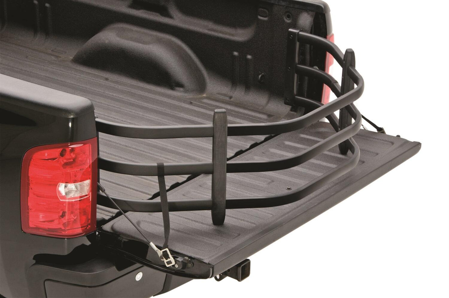 Black BedXtender HD Tailgate Bed Extender Sport Truck Bed Extender For 2007-2018 Silverado/Sierra 1500 (Incl 2019 Silverado LD/Sierra Limited) 2007-2019 Silverado/Sierra 2500/3500 Standard Bed AMP Research