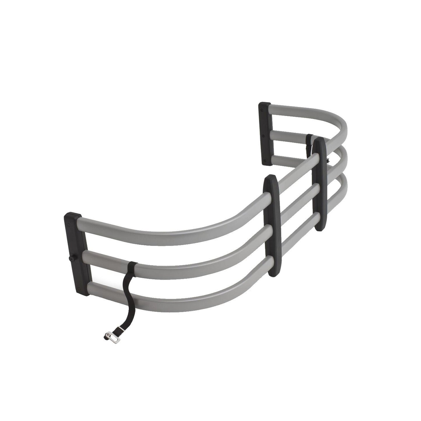 Silver BedXtender HD Tailgate Bed Extender Max Truck Bed Extender For 2004-2024 Ford F-150 (Excludes 2004 F-150 Heritage) 2005-2008 Lincoln Mark LT 2007-2022 Toyota Tundra Standard Bed AMP Research