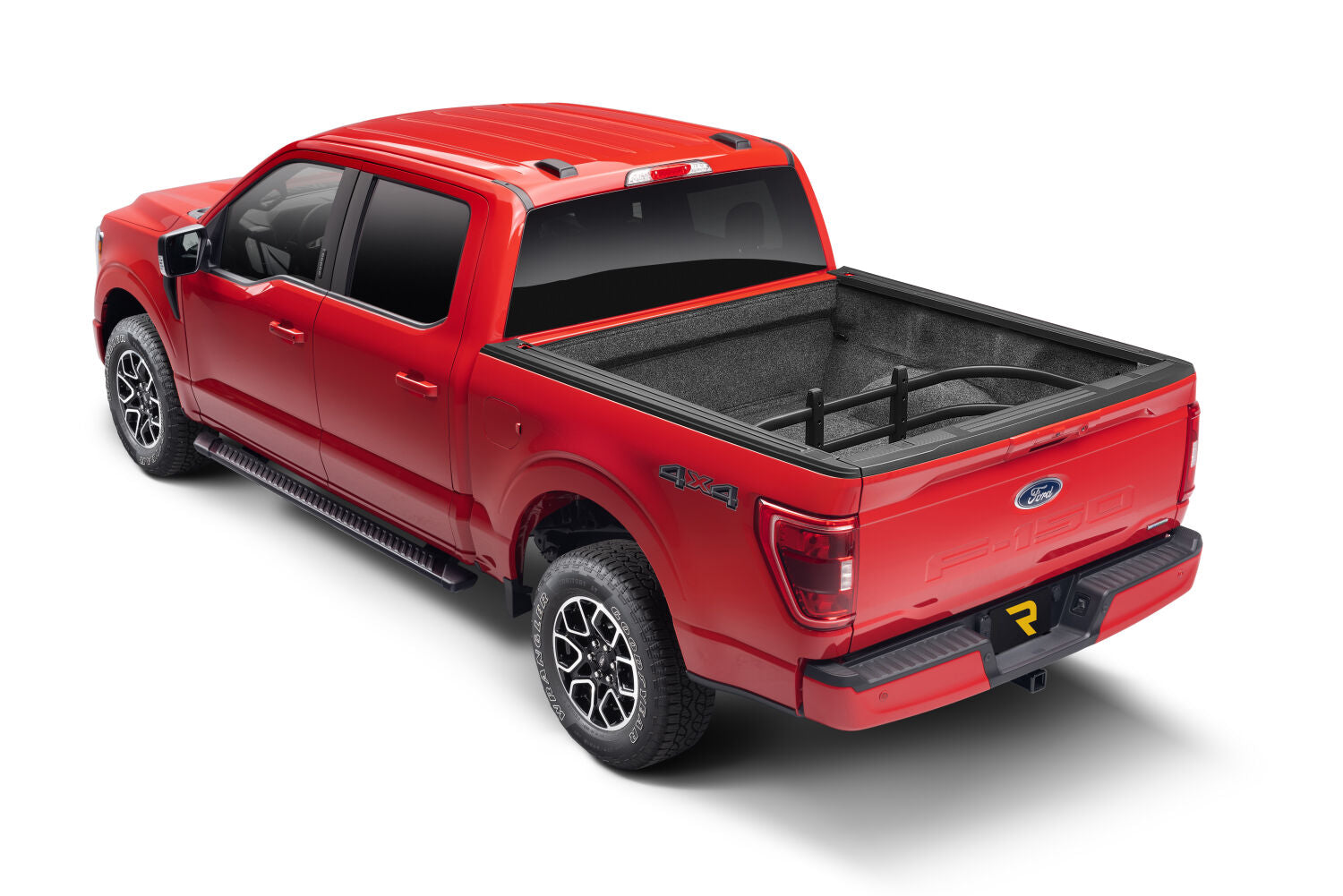 Black BedXtender HD Tailgate Bed Extender Max Truck Bed Extender For 2004-2022 Ford F-150 (Excludes 2004 F-150 Heritage) 2005-2008 Lincoln Mark LT 2007-2022 Toyota Tundra Standard Bed AMP Research