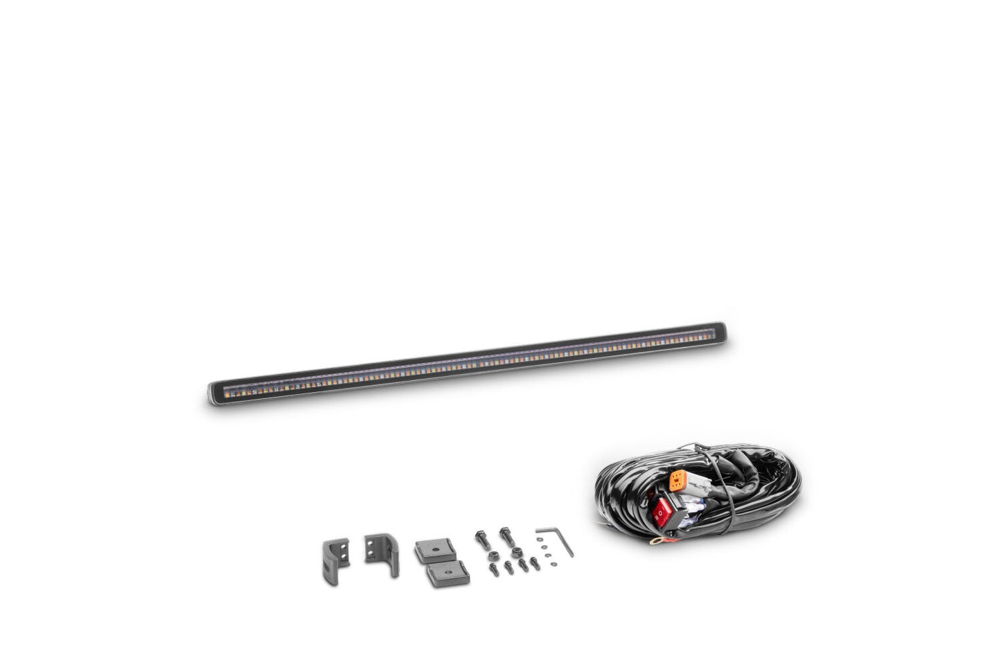 Go Rhino Flash Series Lights 20 Inch Single Multi Function LED Light Bar Black Go Rhino
